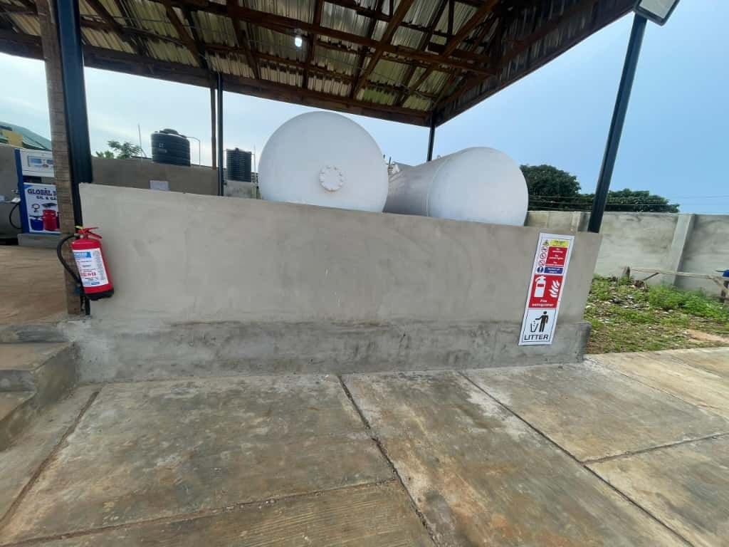 Storage Compound & Fire Safety Bunker